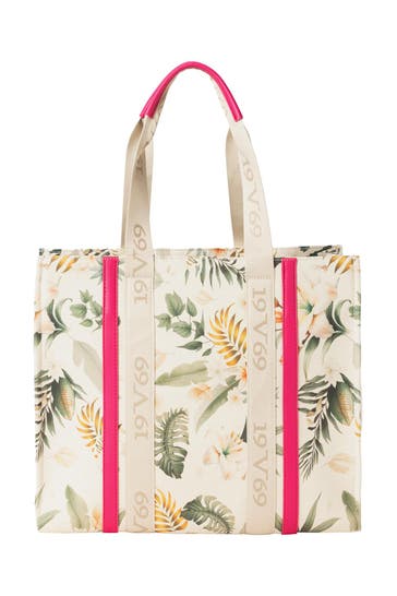 19V69-ITALIA Handtasche ENISE PINK PEACOCK