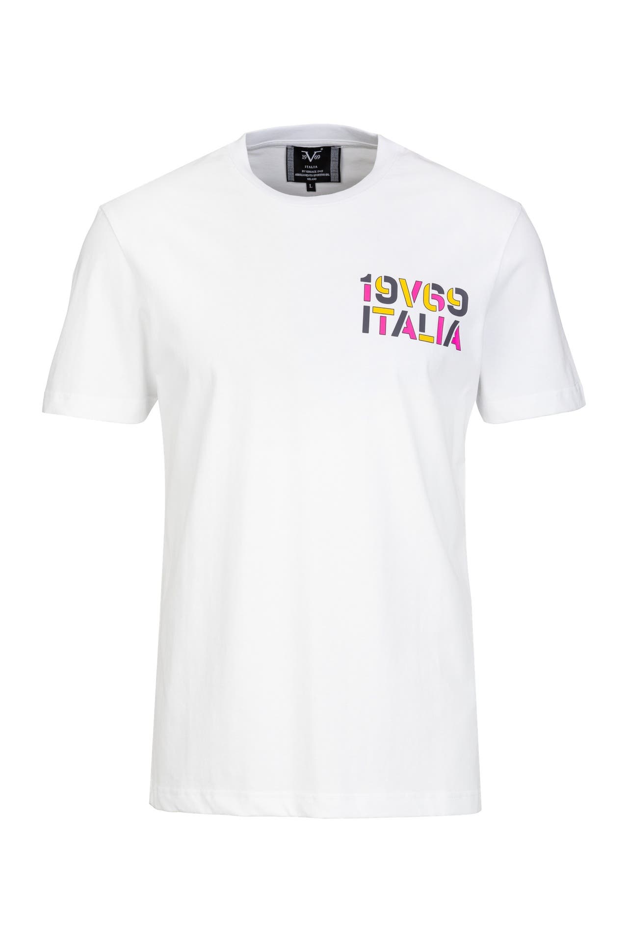 19V69-ITALIA T-Shirt RAFAEL STENCIL, Bild 1