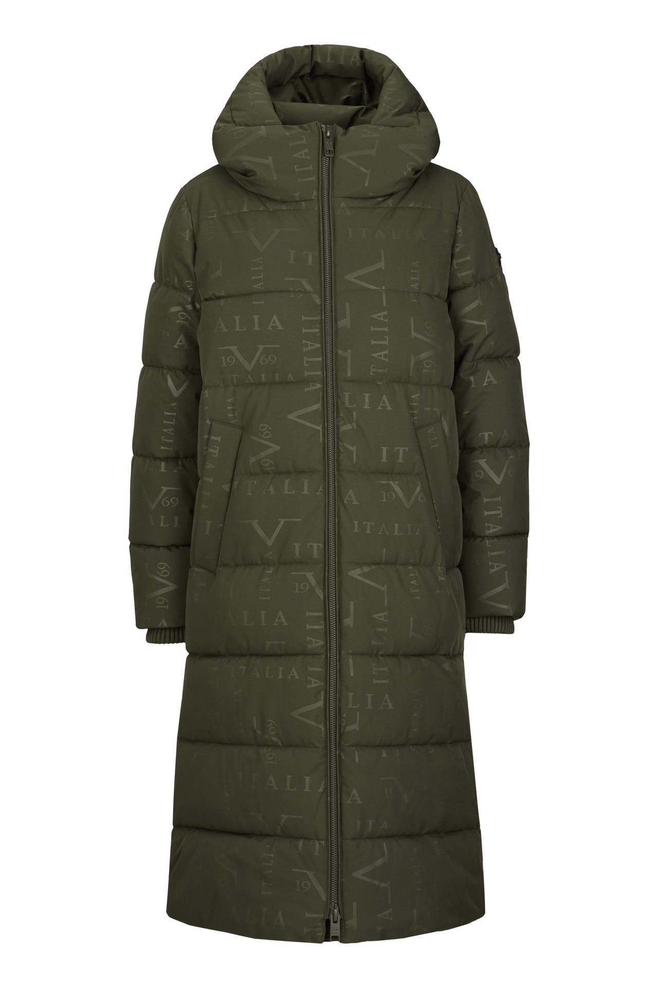 19V69-ITALIA Parka Silvana Military Green, Bild 1