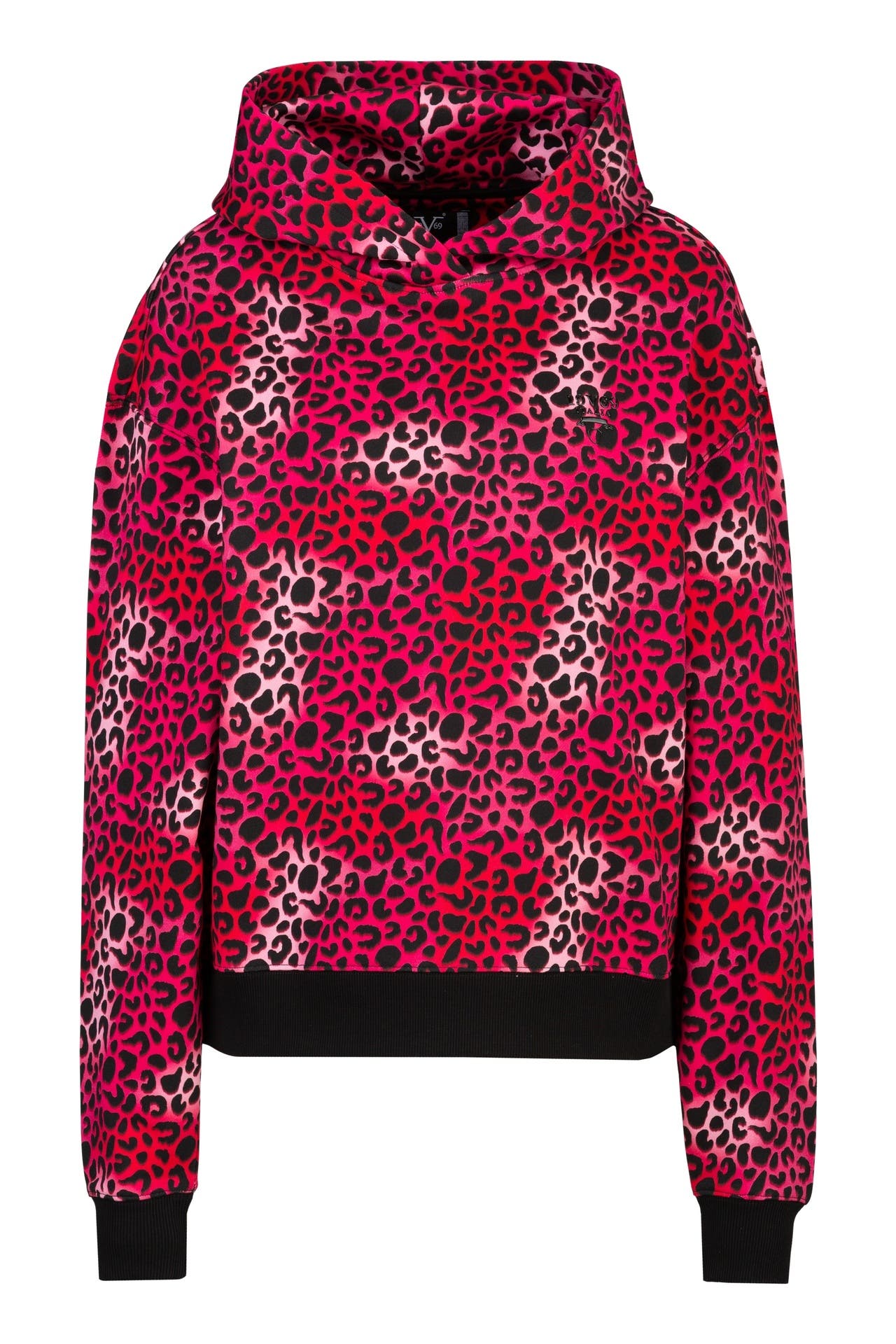 19V69-ITALIA Sweatshirt Kara Leo Pink, Bild 1