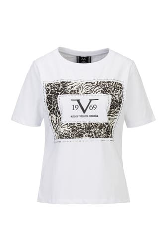 19V69-ITALIA T-Shirt BELLARA EMBELLISH White