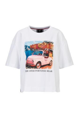 19V69-ITALIA T-Shirt PETONIA PORTOFINO White