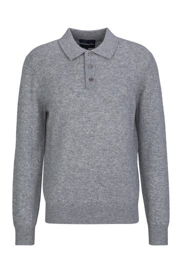 THE GENTLEMEN'S CORNER Pullover LIAM Grey Melange