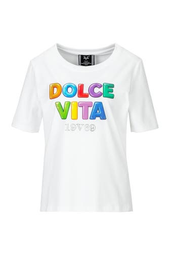 19V69-ITALIA T-Shirt Bellara S Dolce Vita White