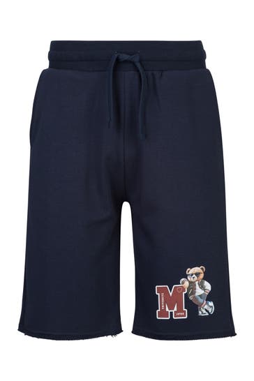 19V69-ITALIA Short MEO COLLEGE Navy Straight
