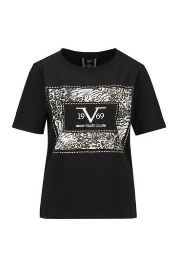 19V69-ITALIA T-Shirt BELLARA EMBELLISH Black