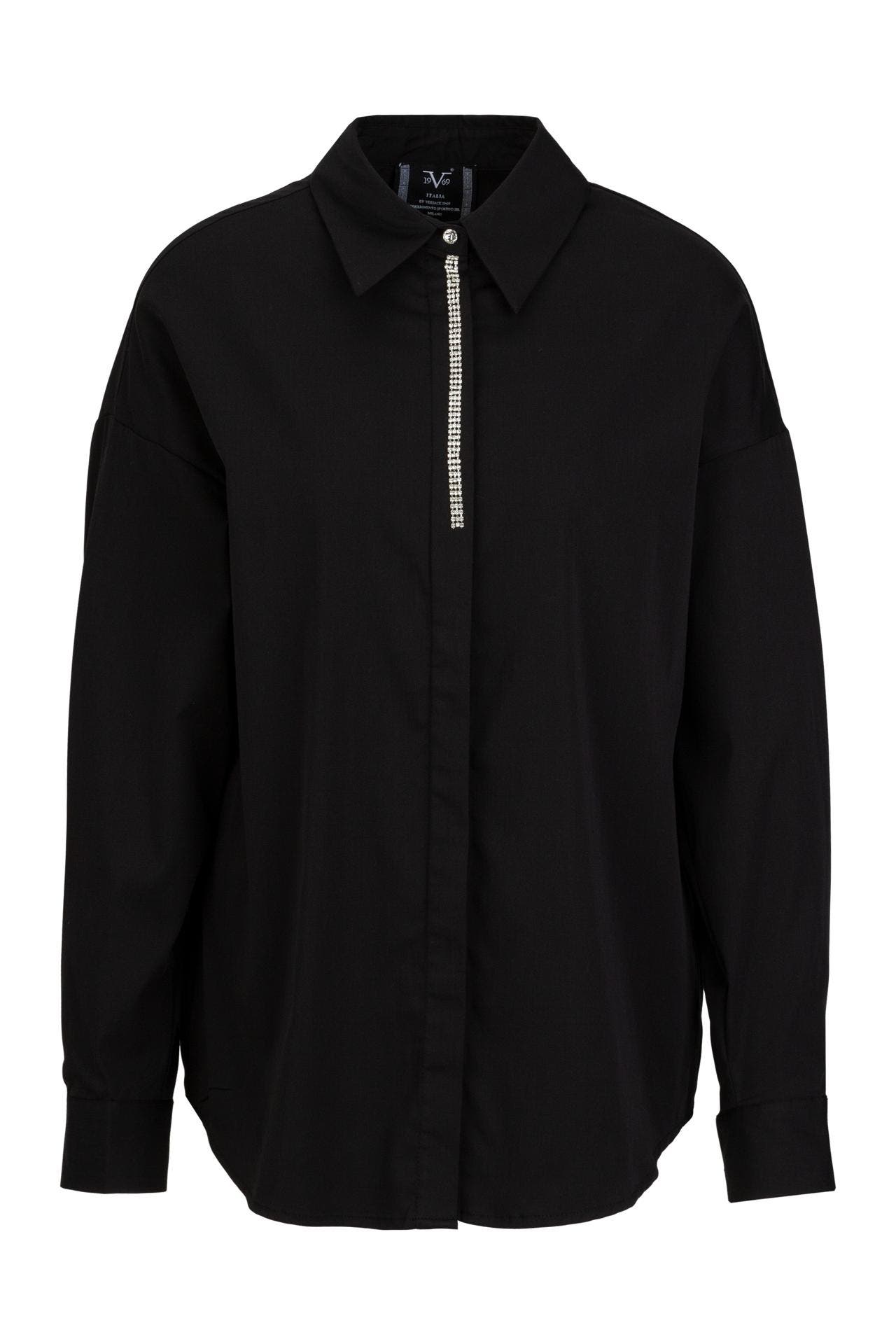19V69-ITALIA Casual-Bluse INDIA BLACK, Bild 1