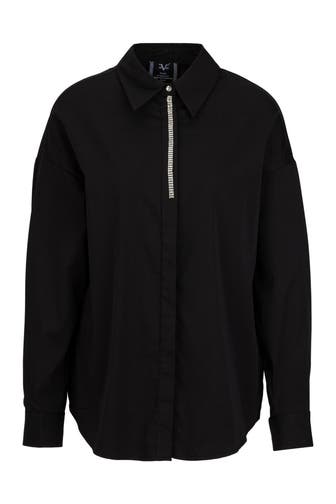 19V69-ITALIA Casual-Bluse INDIA BLACK