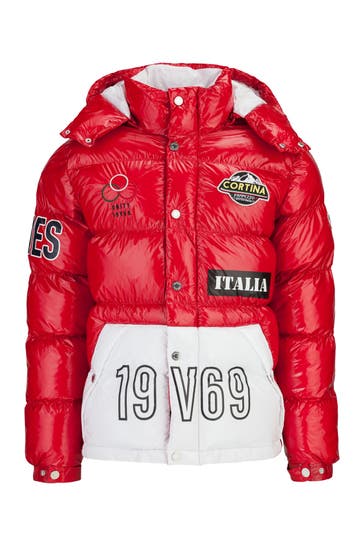 19V69-ITALIA Jacke Jacob Wintergames Red