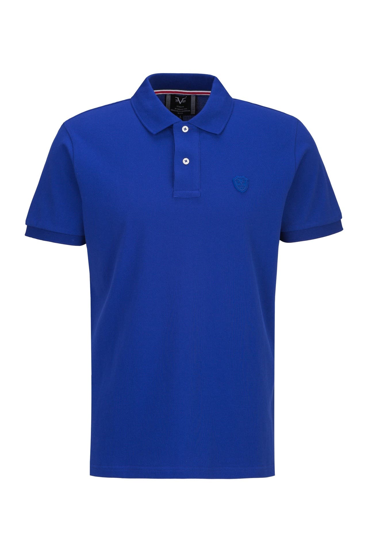 19V69-ITALIA Polo-Shirt EMILIO DS Azzurro, Bild 1