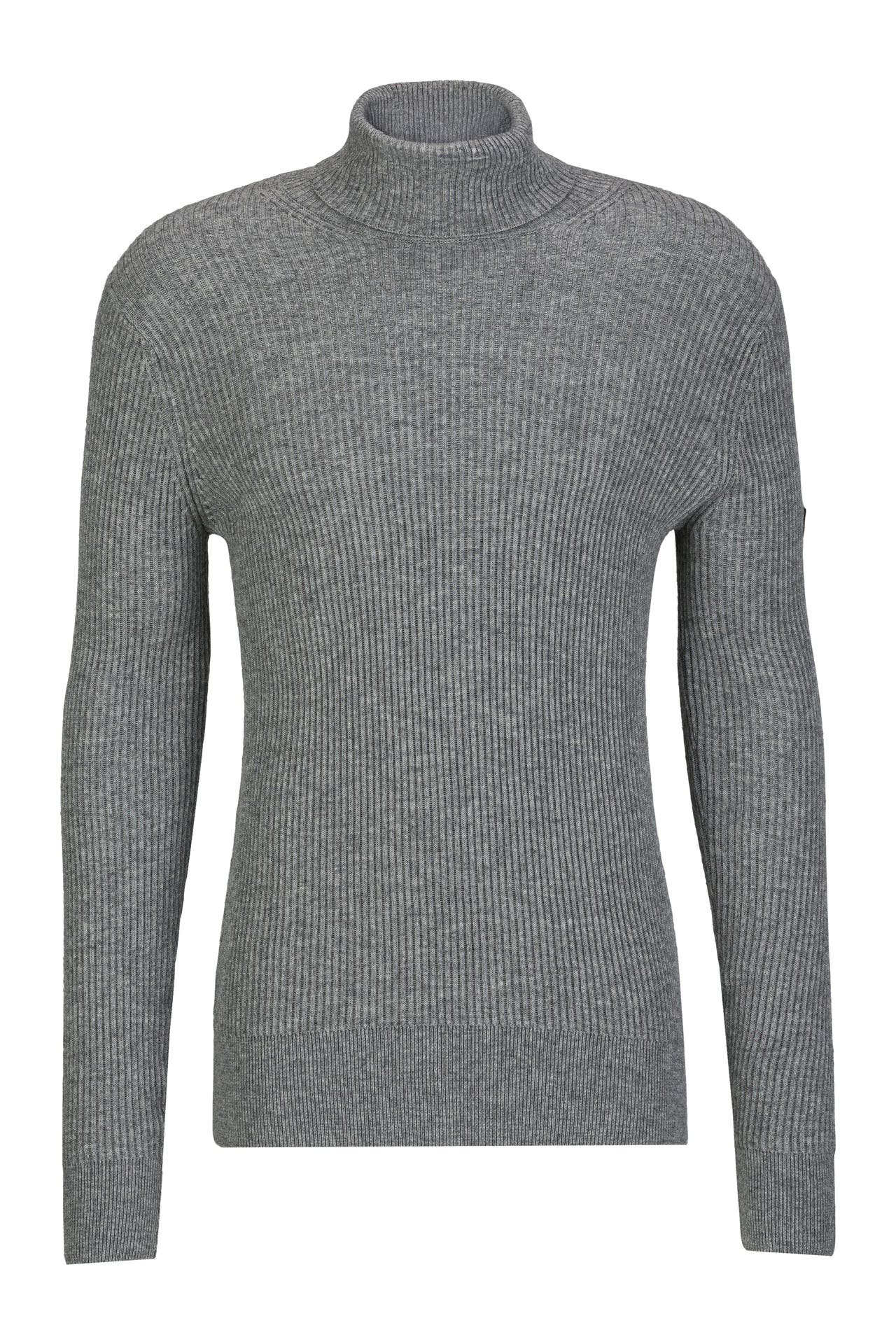 19V69-ITALIA Pullover Tosco Grey Melange, Bild 1
