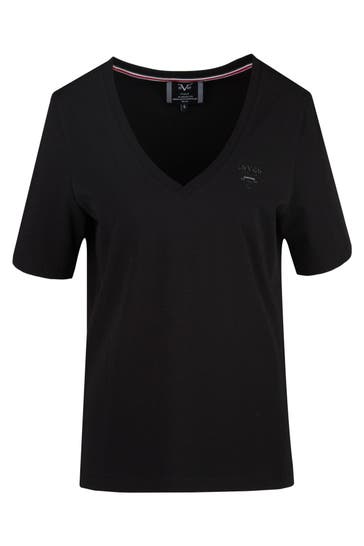 19V69-ITALIA T-Shirt BAILA BLACK