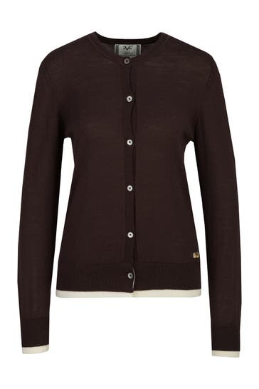 19V69-ITALIA Strickjacke Noella Chocolate