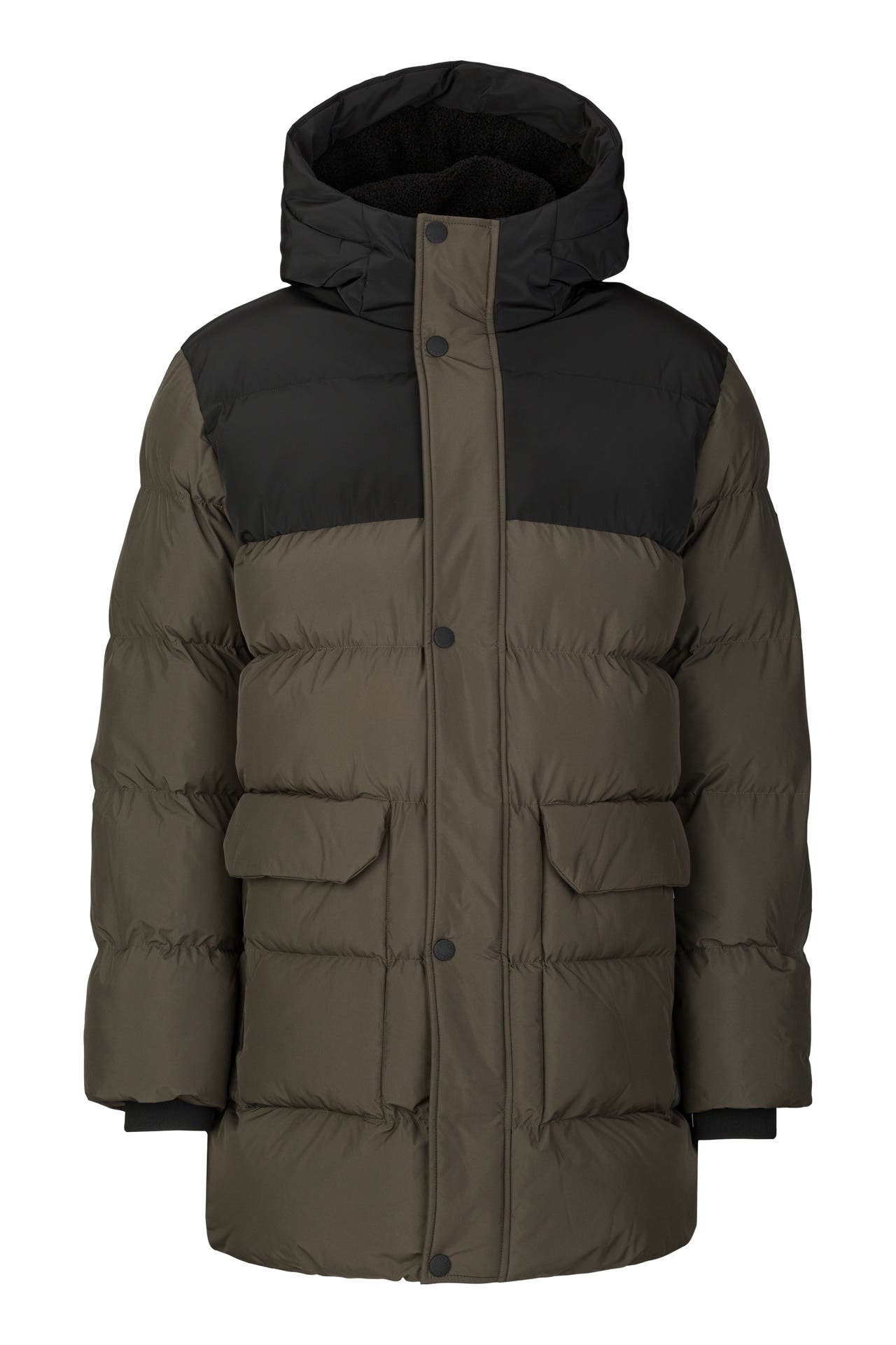 19V69-ITALIA Parka Justin Military Green, Bild 1