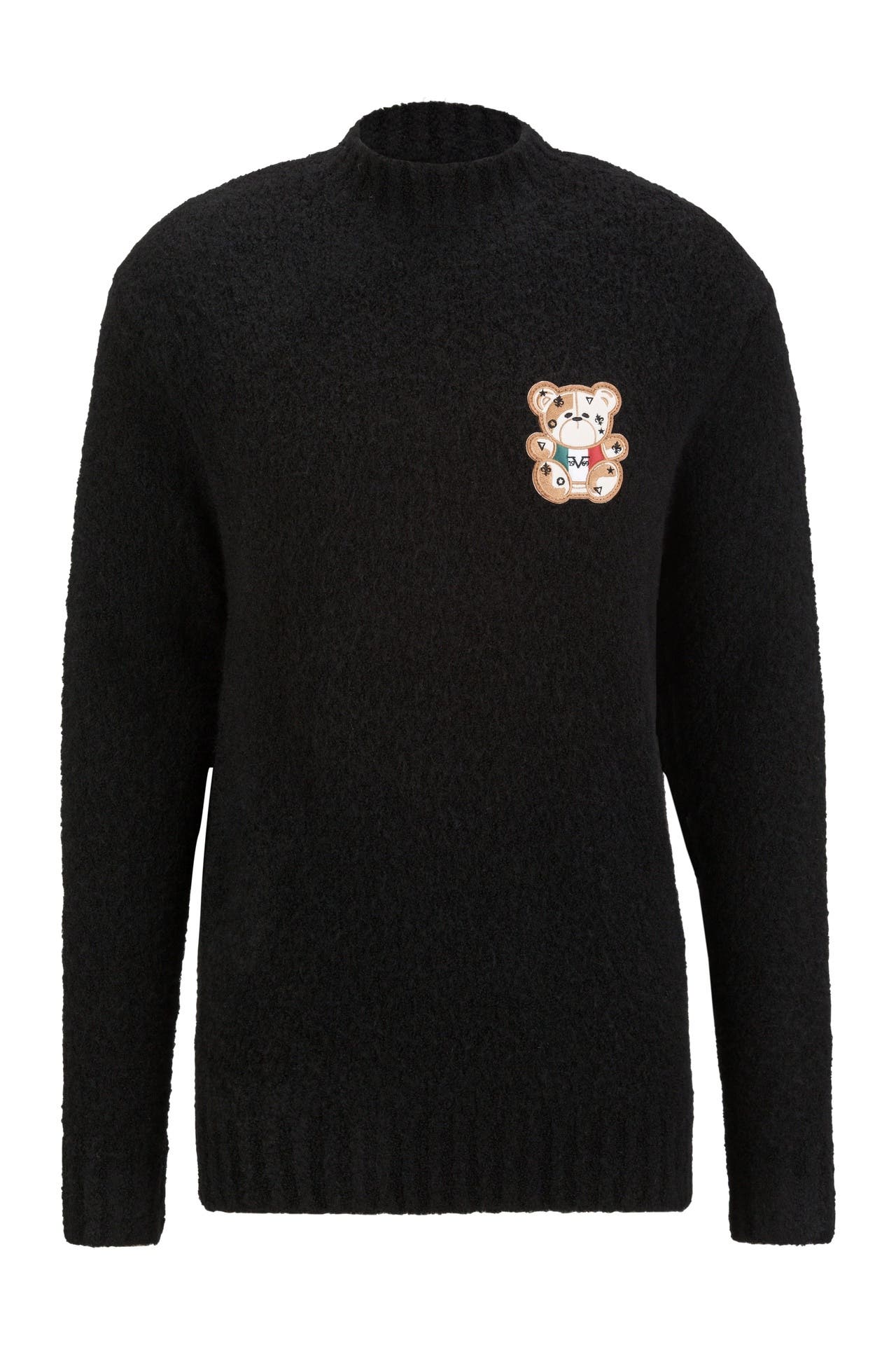 19V69-ITALIA Pullover Enrico Italian Black, Bild 1