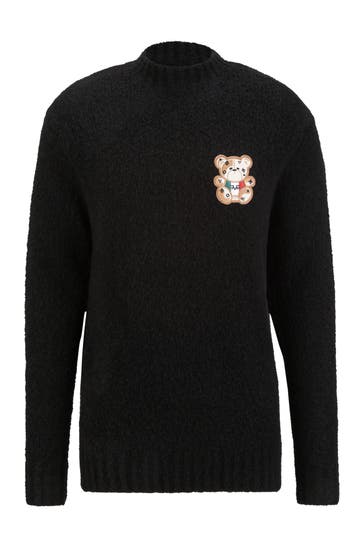 19V69-ITALIA Pullover Enrico Italian Black