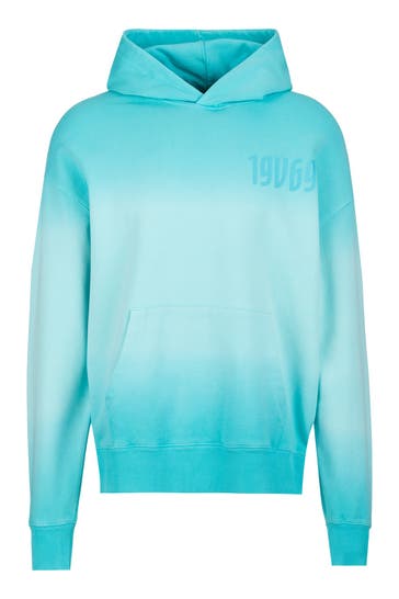 19V69-ITALIA Hoodie QUENTINO DIP Mint