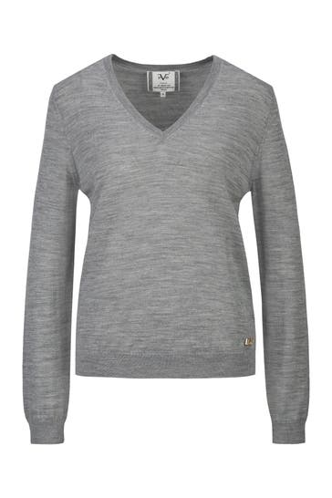 19V69-ITALIA Pullover Lusia Grey Melange