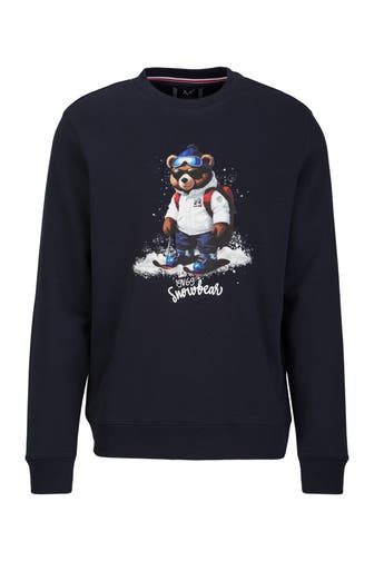 19V69-ITALIA Sweatshirt Nico Snowbear Navy