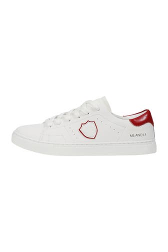19V69-ITALIA Sneaker PIUS White/Red