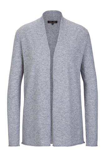 DINE 'N' DANCE Strickjacke Olivia Silver Melange