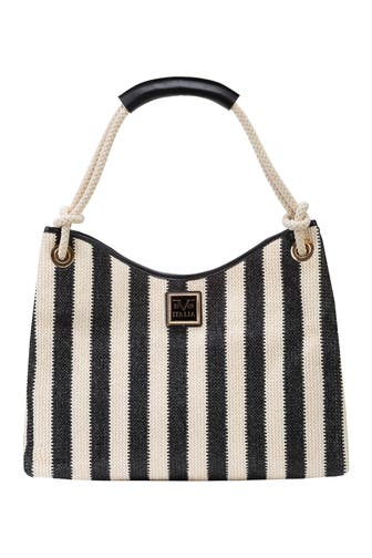 19V69-ITALIA Handtasche GIULIA STRIPE Black