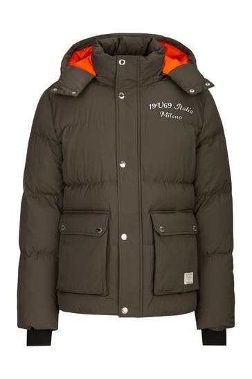 19V69-ITALIA Jacke Jacob Military Green