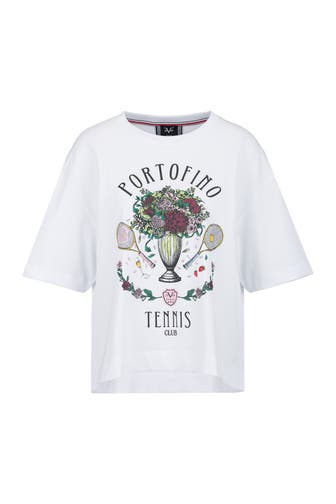 19V69-ITALIA T-Shirt PETONIA TENNIS White