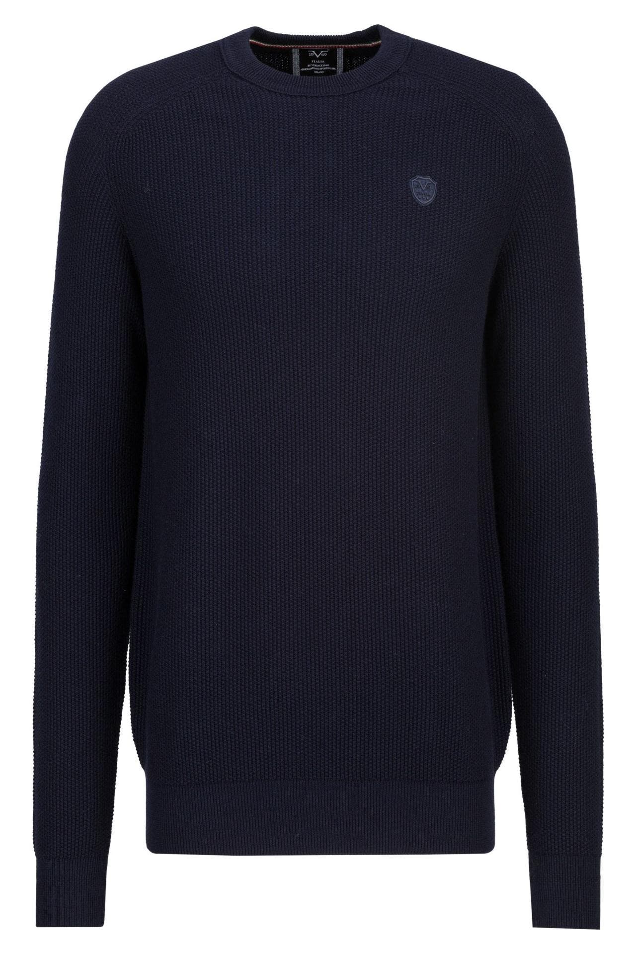 19V69-ITALIA Pullover Adriano Navy, Bild 1