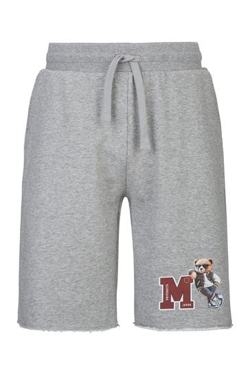 19V69-ITALIA Short MEO COLLEGE Grey Melange Straight