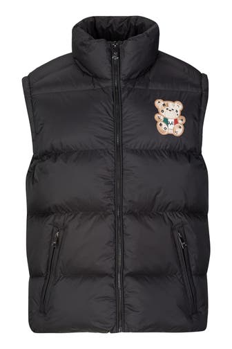 19V69-ITALIA Weste Joel Teddy Black