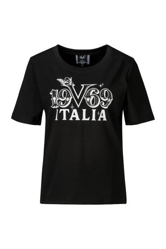 19V69-ITALIA T-Shirt Bellara S Angel Black