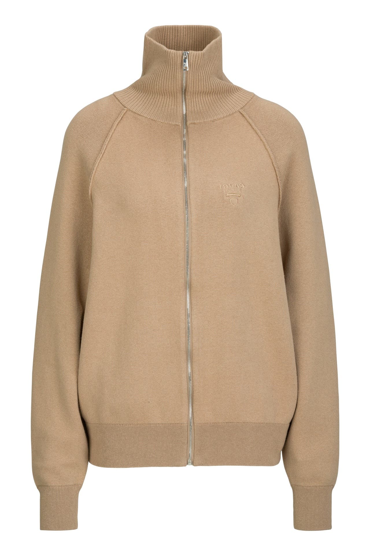 19V69-ITALIA Strickjacke Almira Taupe, Bild 1