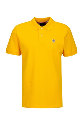 19V69-ITALIA Polo-Shirt EMILIO Yellow Orange