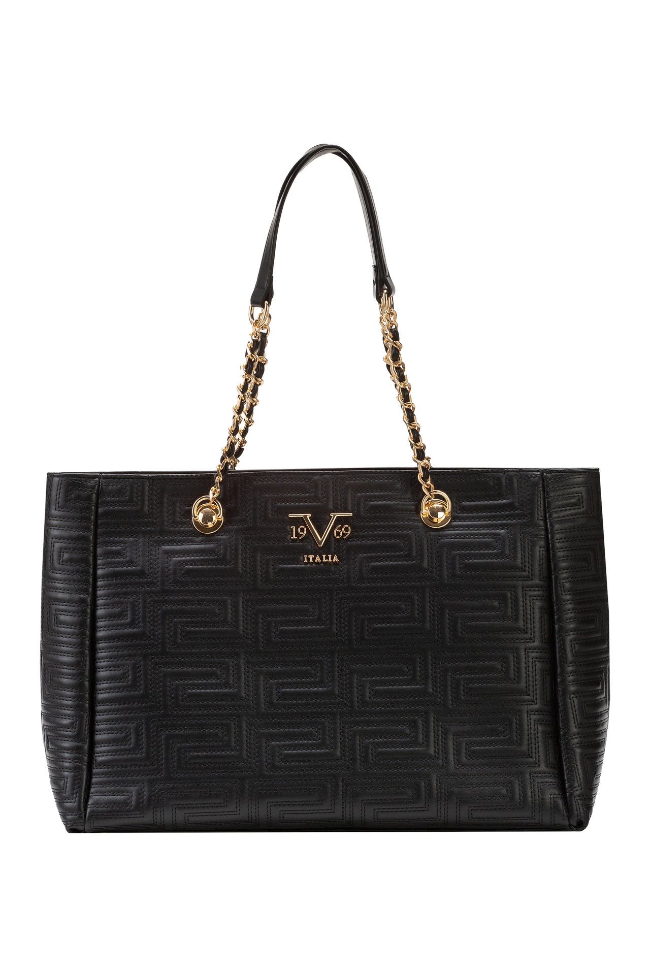 19V69-ITALIA Handtasche SILVIA ORNMT Black, Bild 1