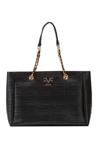 19V69-ITALIA Handtasche SILVIA ORNMT Black