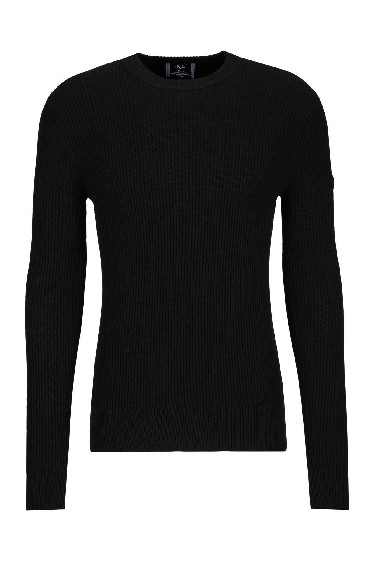 19V69-ITALIA Pullover Riziero Black, Bild 1