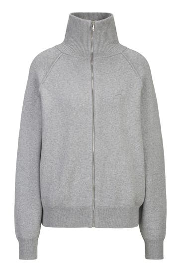 19V69-ITALIA Strickjacke Almira Grey Melange