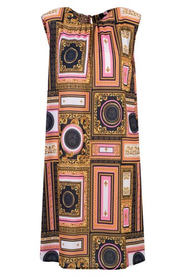 19V69-ITALIA Casual-Kleid SUSA BAROQUE AOP BAROQUE