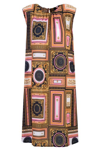 19V69-ITALIA Casual-Kleid SUSA BAROQUE AOP BAROQUE