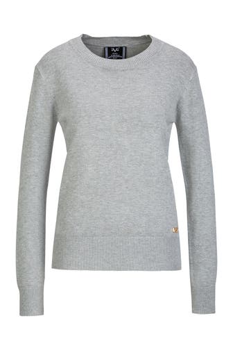 19V69-ITALIA Pullover Viola Grey Melange