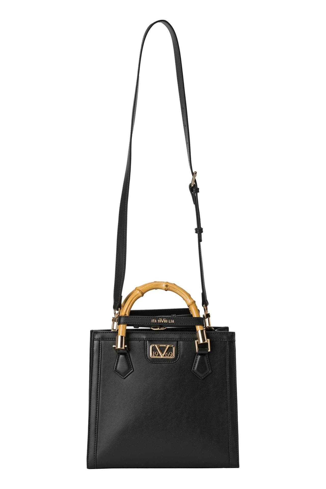 19V69-ITALIA Handtasche FREDA BLACK, Bild 1