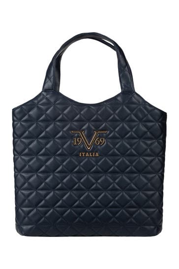 19V69-ITALIA Shopper NAMI GOLD Navy