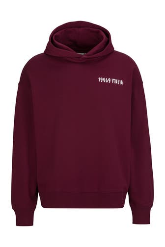 19V69-ITALIA Hoodie Quentino Wintersports Vintage Red