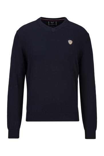 19V69-ITALIA Pullover Gino Navy