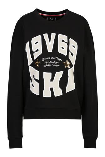19V69-ITALIA Sweatshirt Sinja Wintergames Black