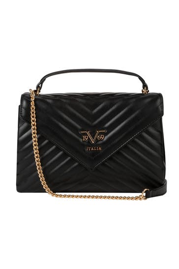 19V69-ITALIA Umhängetasche BELLA L GOLD Black
