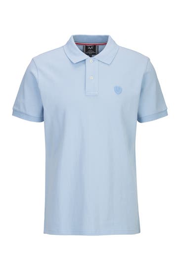 19V69-ITALIA Polo-Shirt EMILIO DS Light Blue