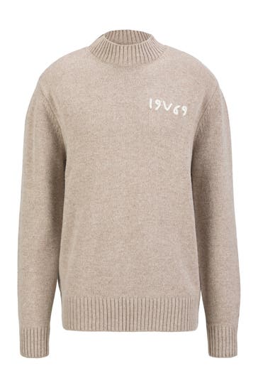 19V69-ITALIA Pullover Anteo Taupe