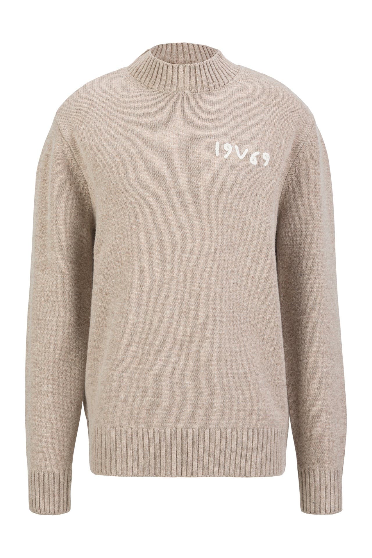 19V69-ITALIA Pullover Anteo Taupe, Bild 1
